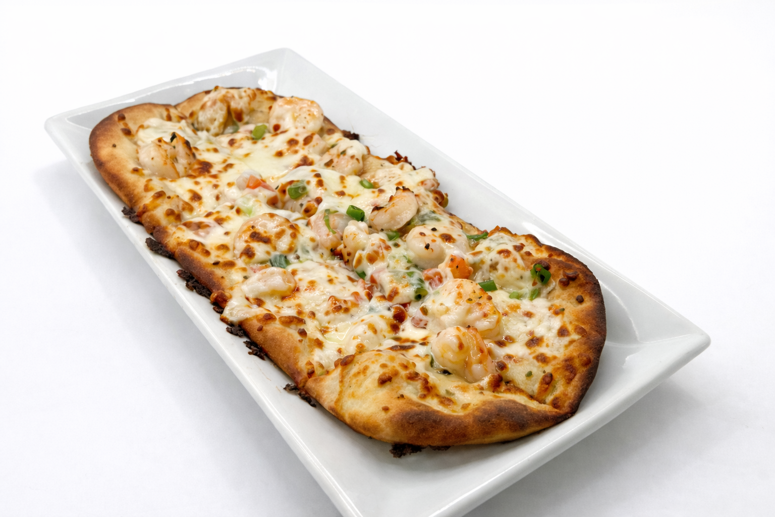 Scampi Flatbread.