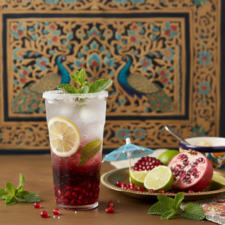 Pomegranate Mojito.