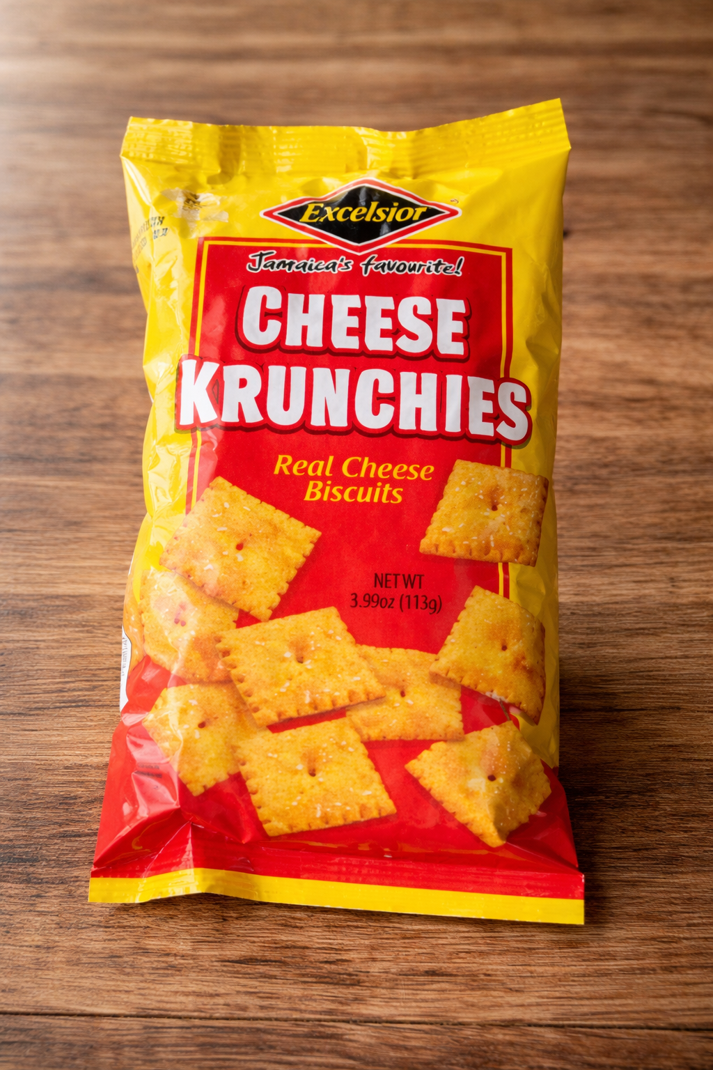 Excelsior Cheese Krunchies.
