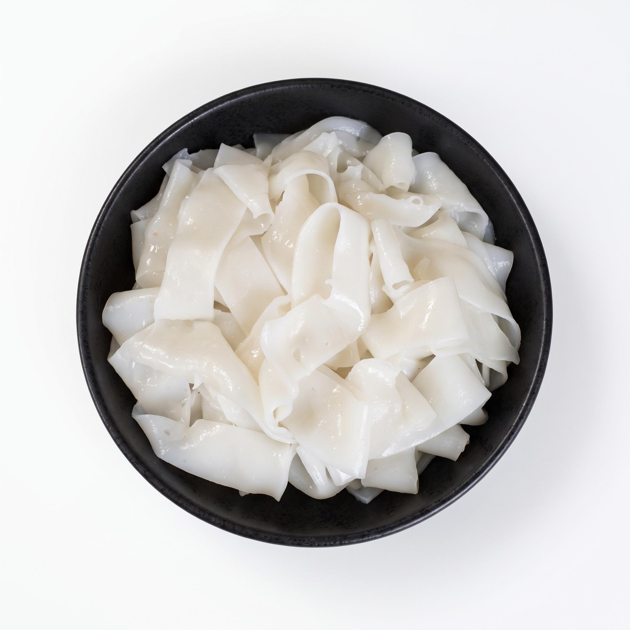 Rice flat noodle.