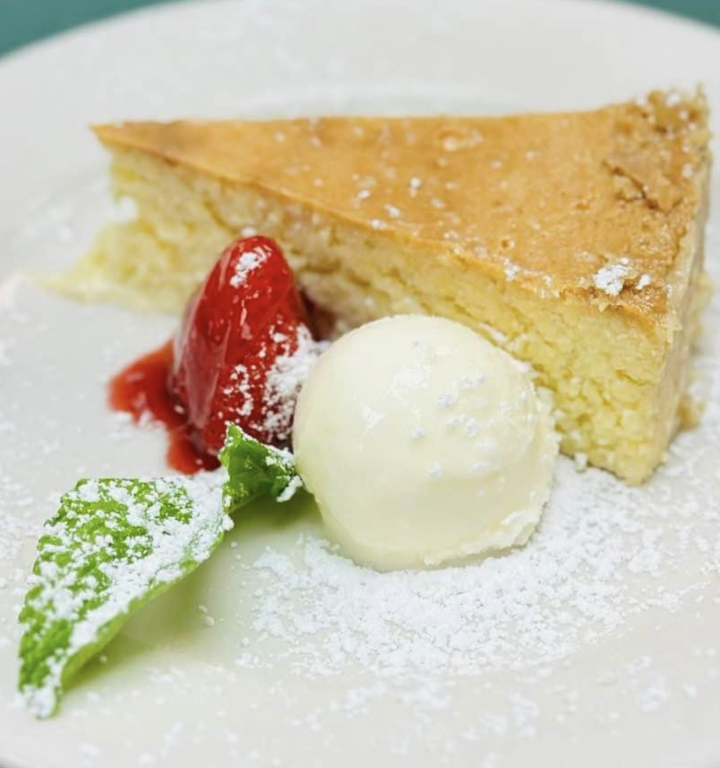 Italian Style Cheesecake.