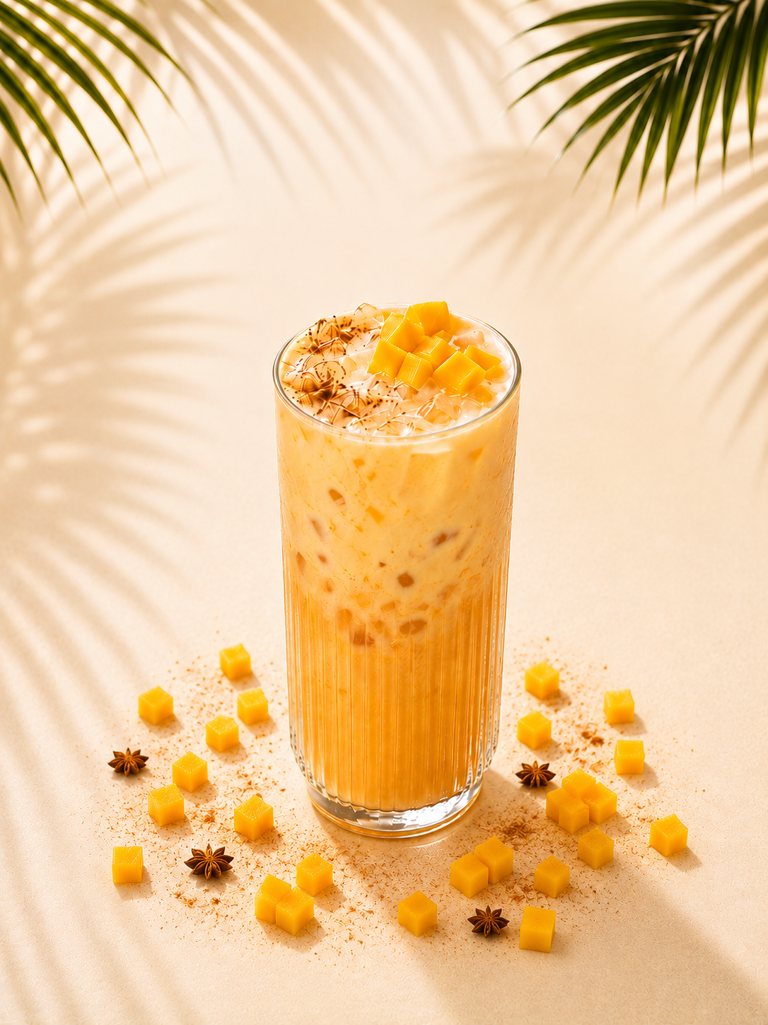 MANGO CHAI LATTE.