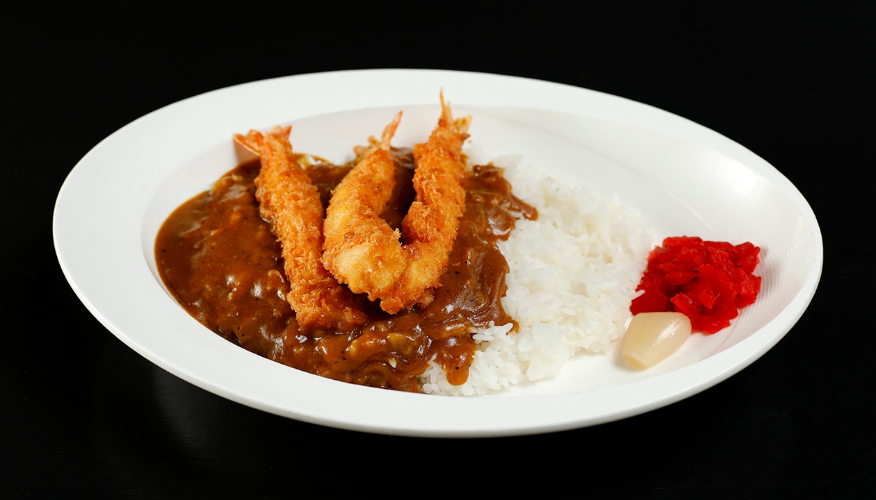 Ebi Fry (Prawns) Curry.