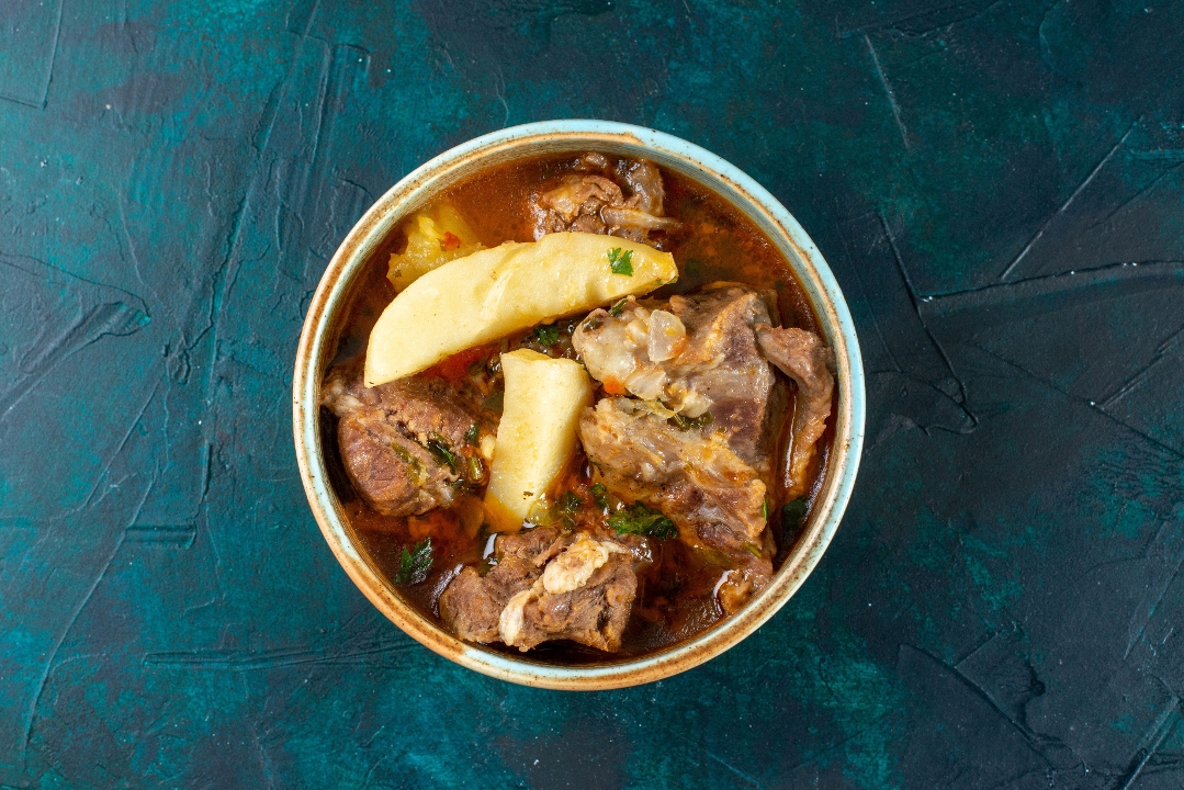Goat Pepper Soup.