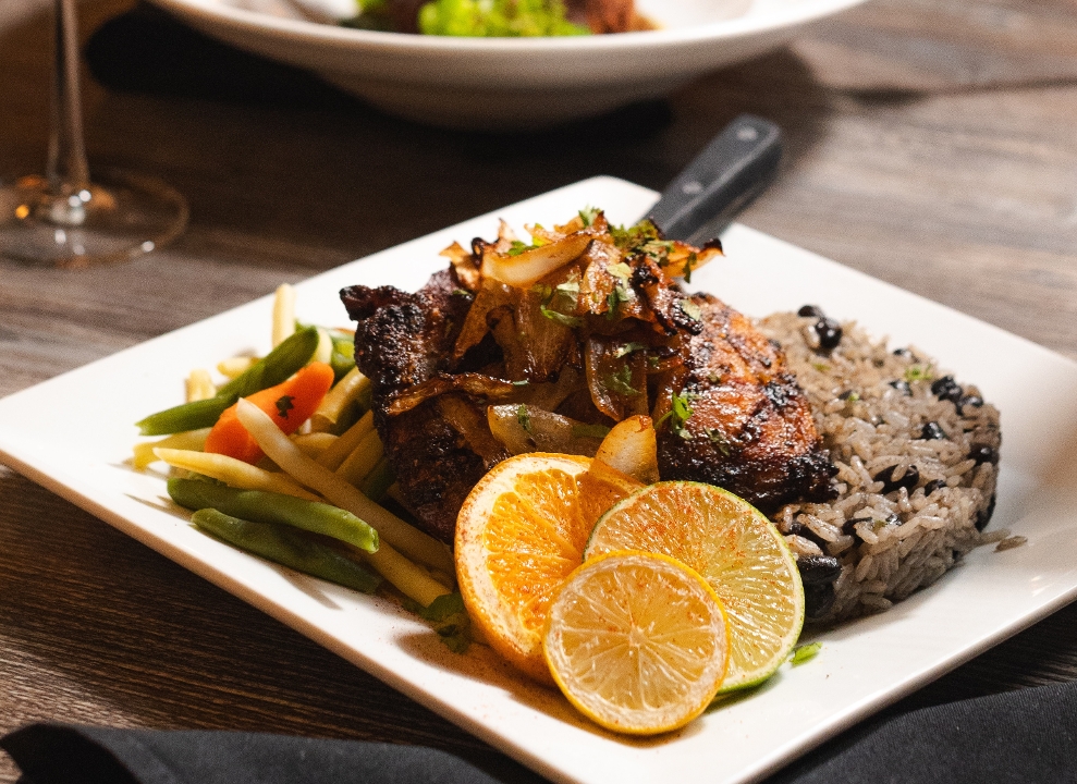 Mojo Grilled Chicken Thigh.