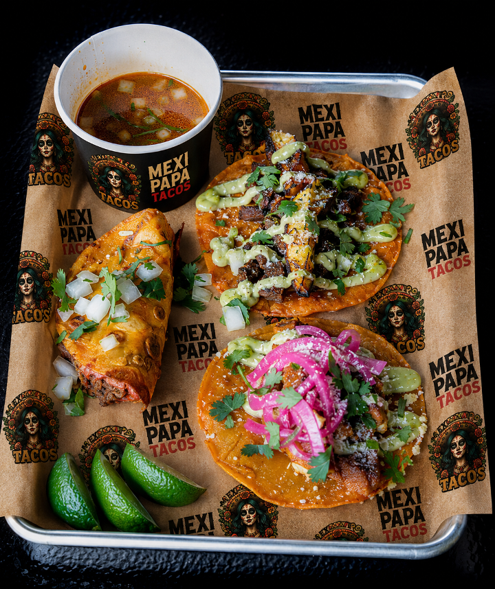 THE TACO TRIO.