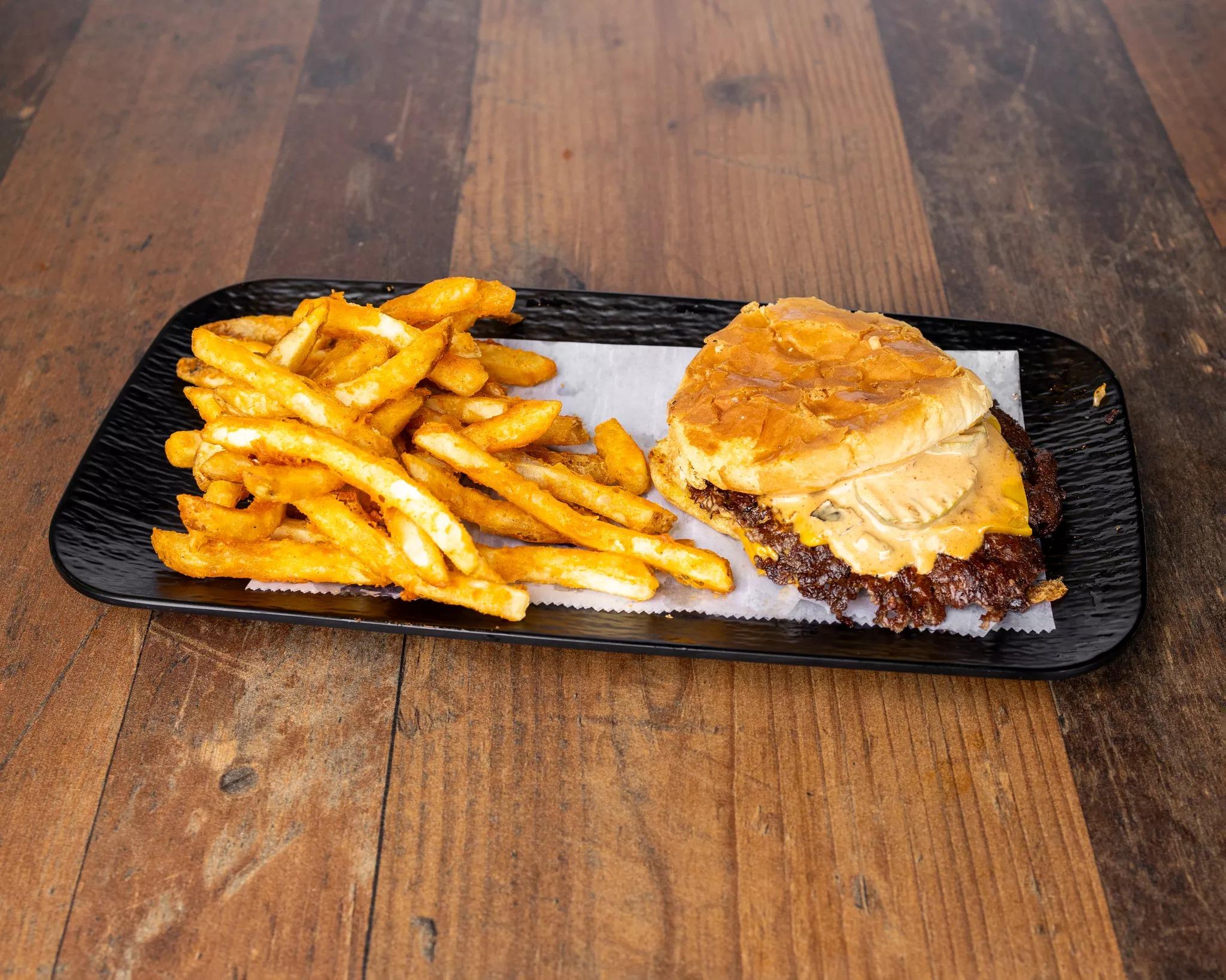 Mexican Smash Burger Meal.