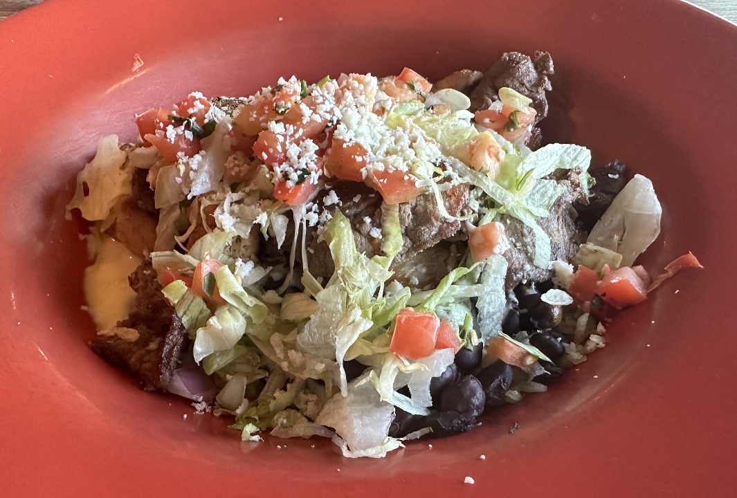 Inside Out Burrito Bowl.