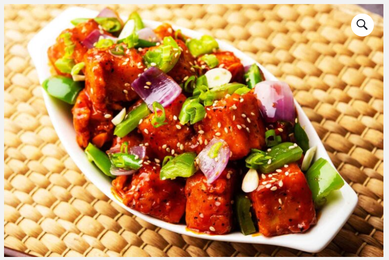 Chili Paneer.