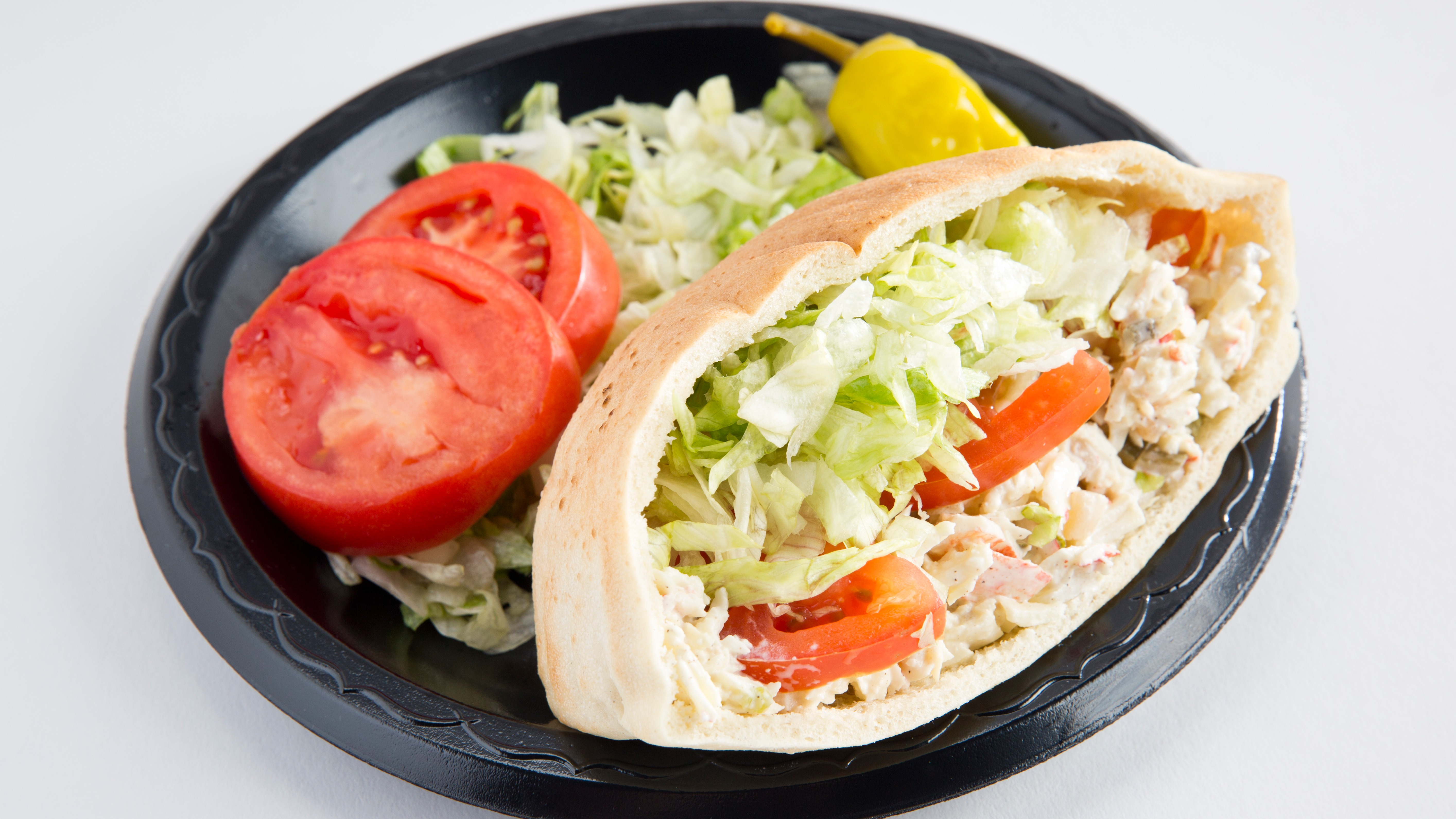 Crab Salad Sandwich.