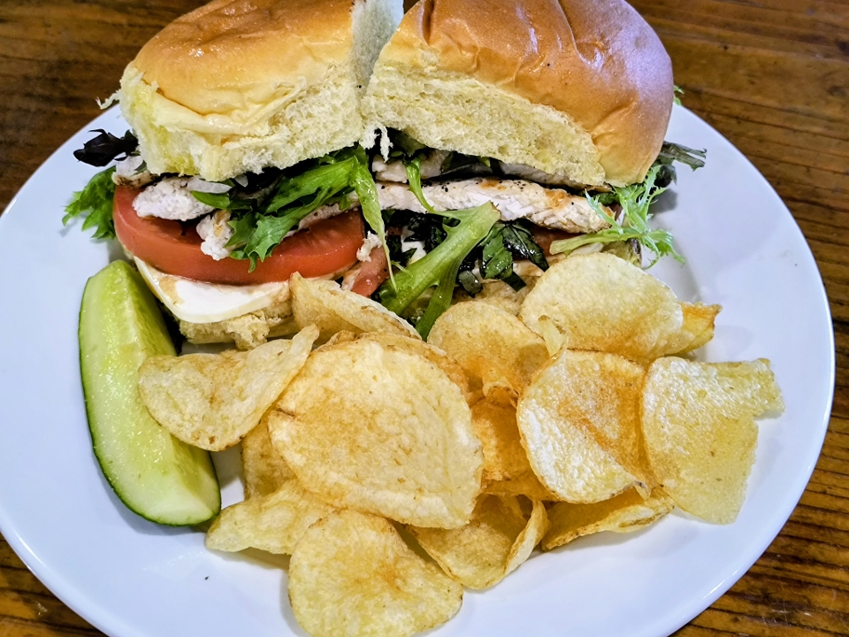 Caprese Sandwich.