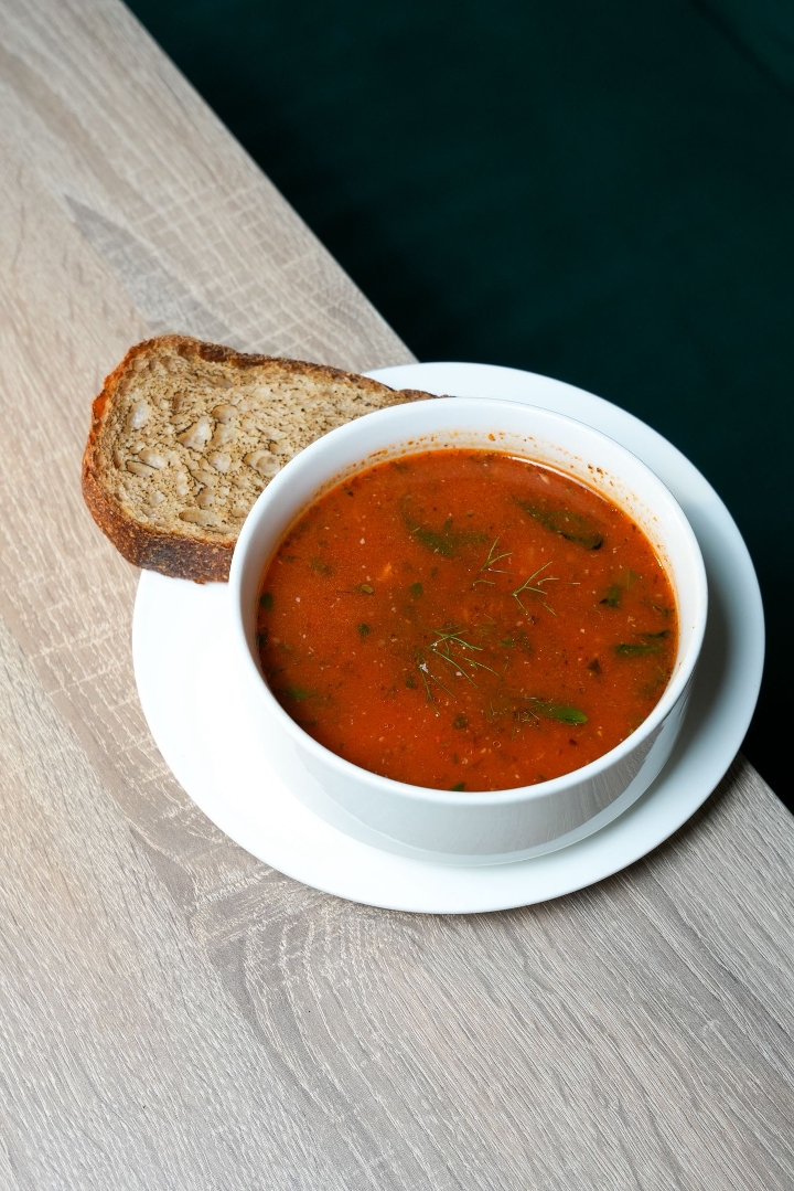 Tomato Seafood Soup.