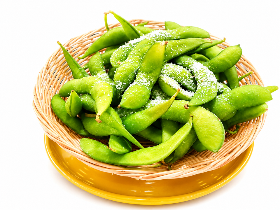 Steamed Edamame.