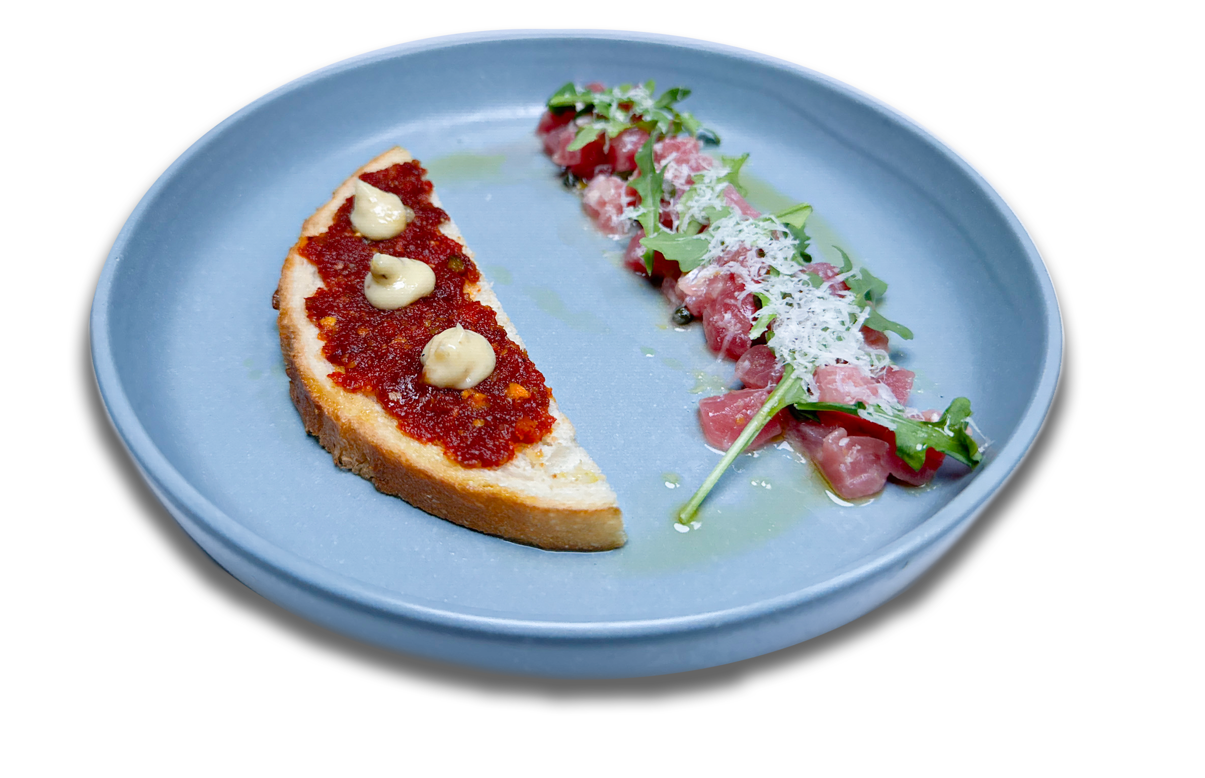 Tuna Tartar Fontana Style.