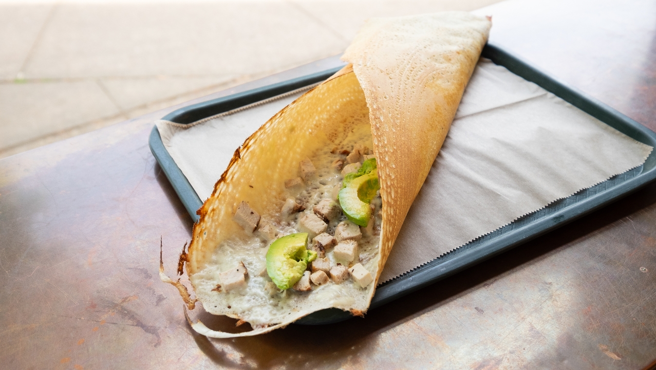 Chicken, Cheese & Avocado.