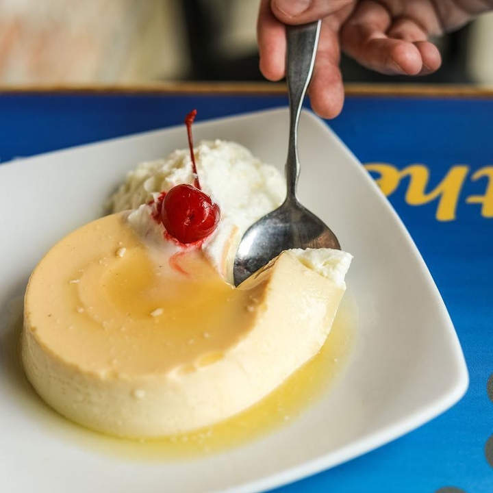 La Hacienda Flan.