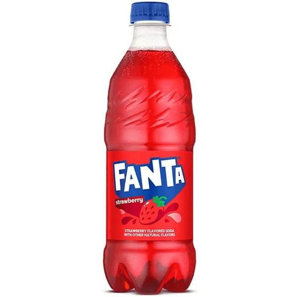 Fanta Strawberry.