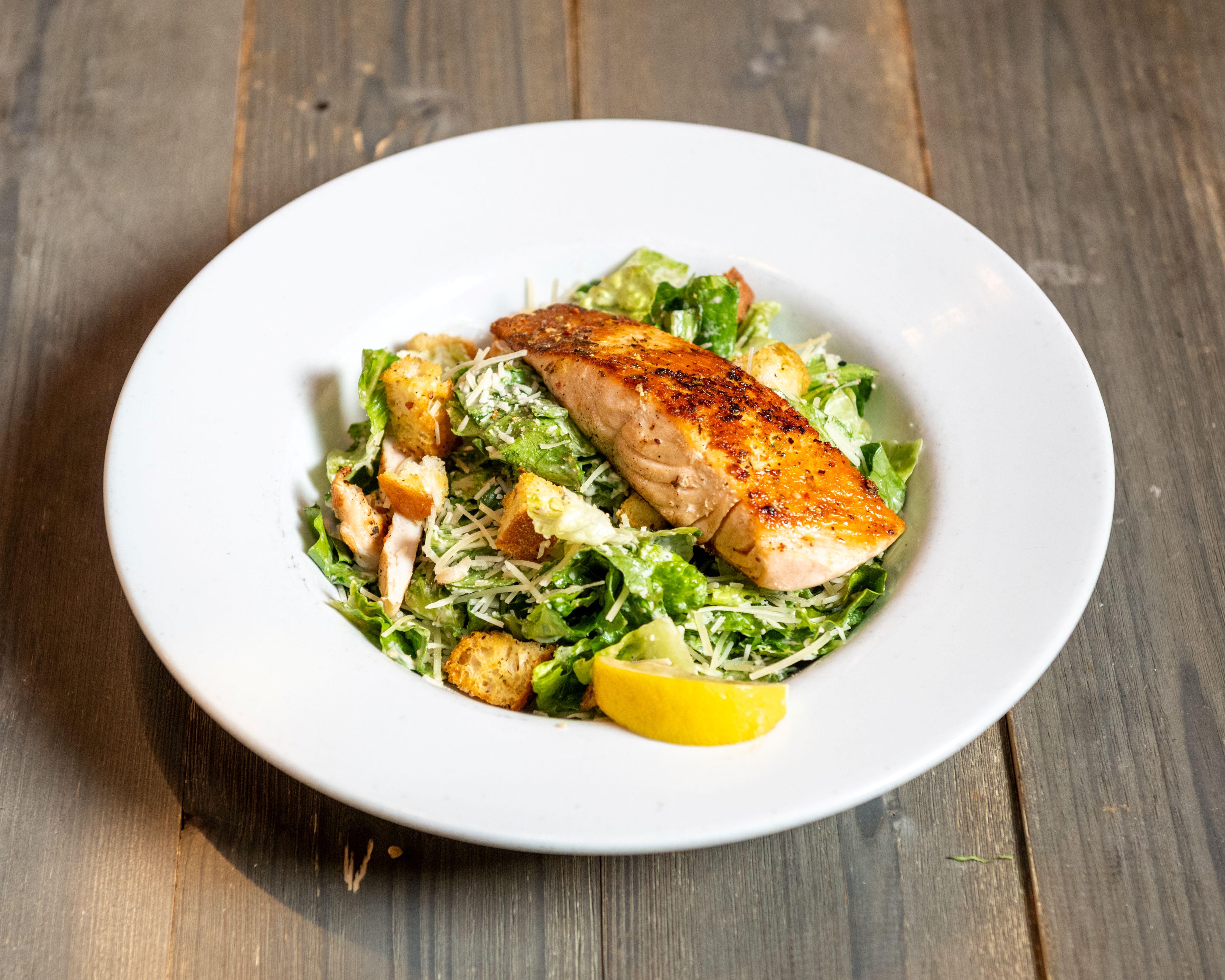 Caesar w/Salmon.