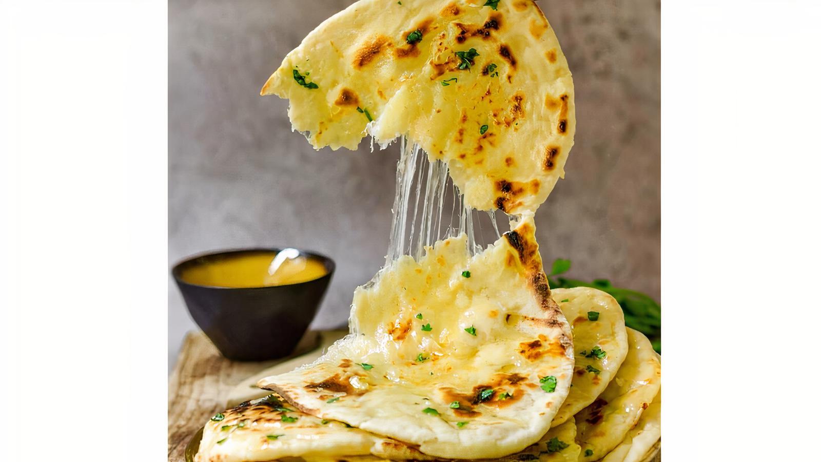 Garlic Cheese Naan.
