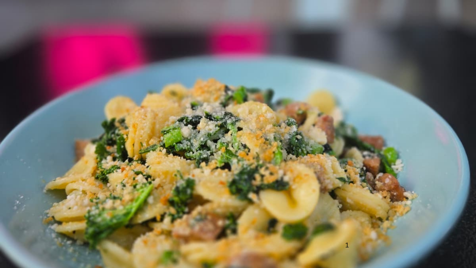 Sausage & Orecchiette.