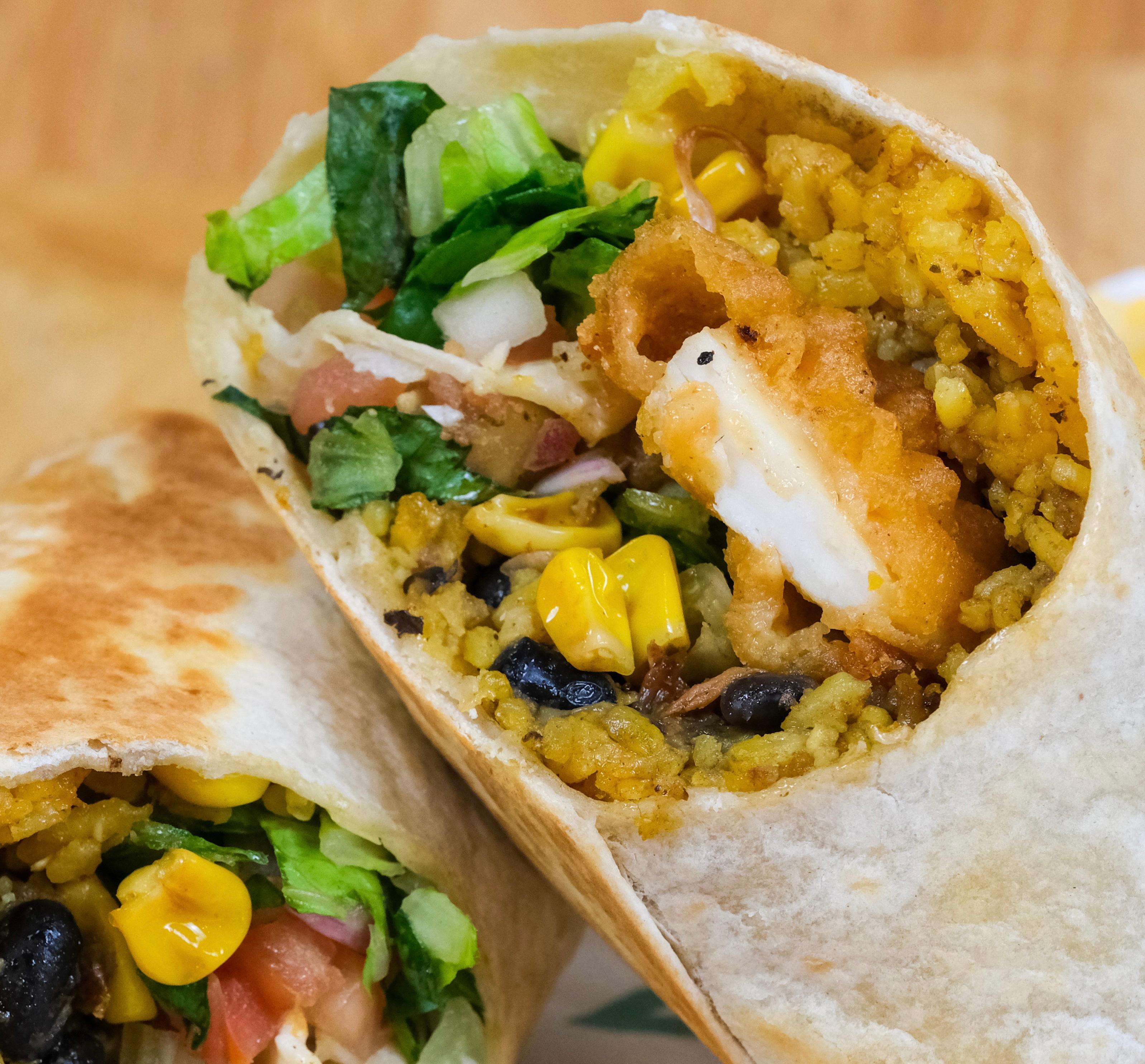 Mahi Mahi Burrito.