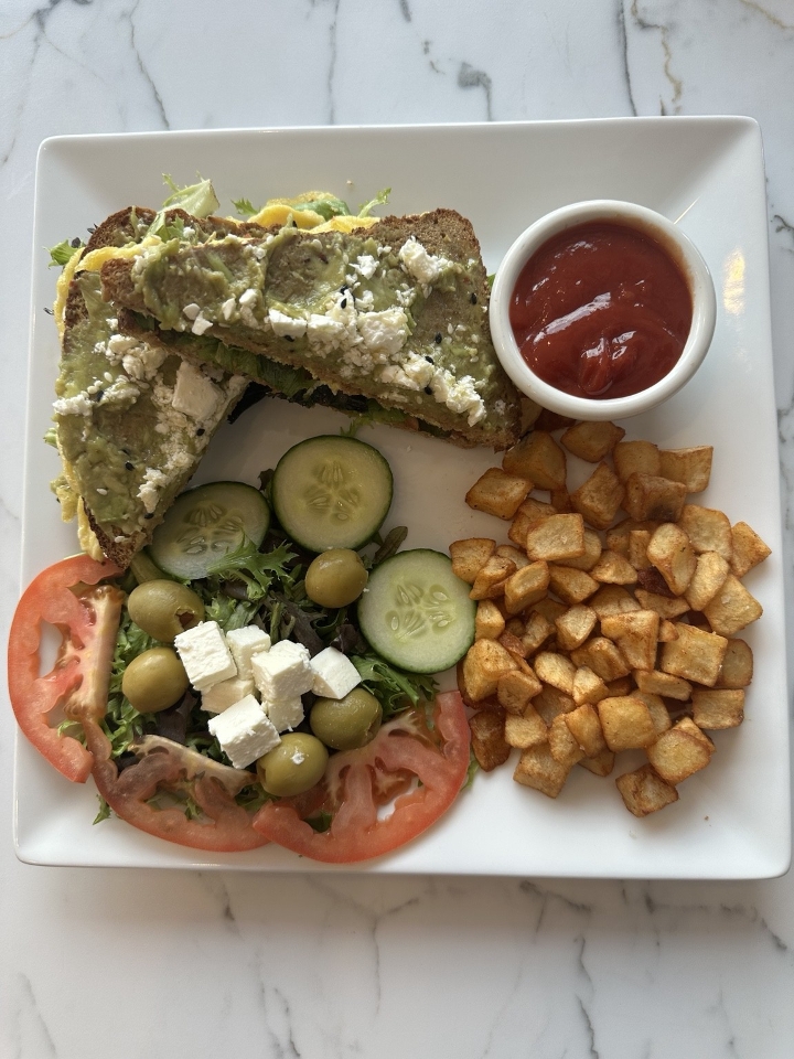 Avocado Toast Sandwich.