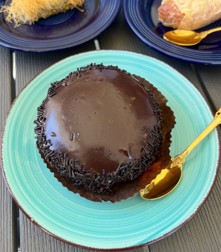 Double Chocolate Cream Puff.