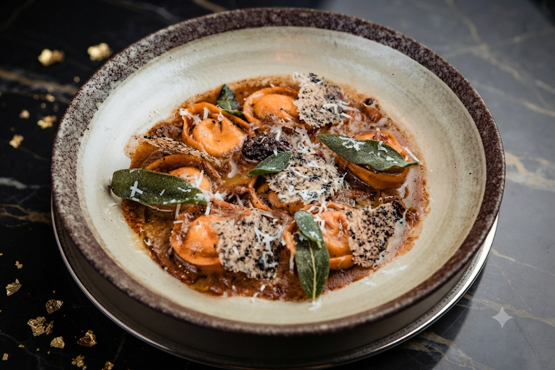 Truffle Cream Tortellini.