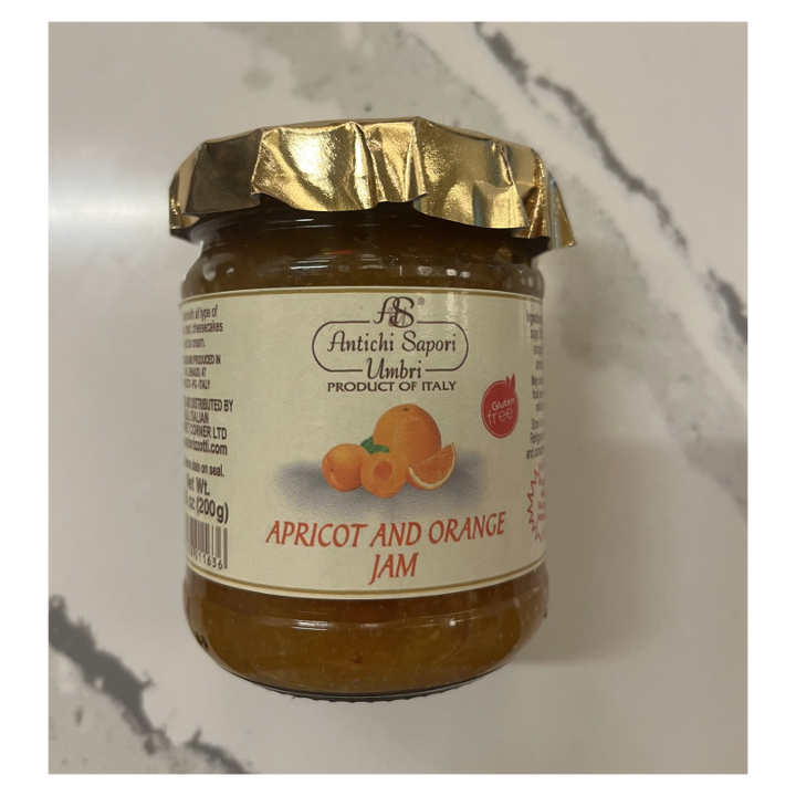 Antichi Sapori Umbri Apricot and Orange Jam.