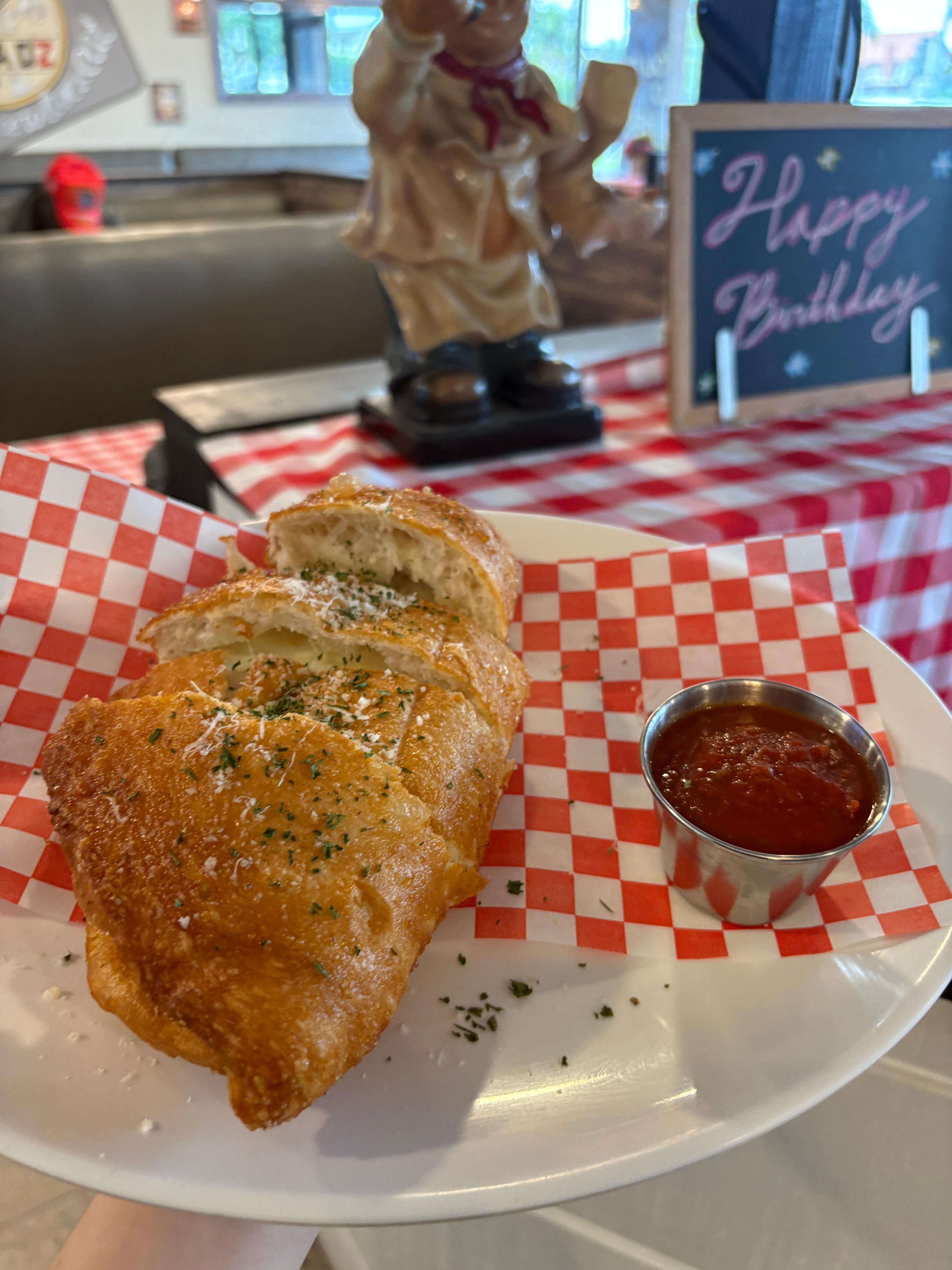 Fried Mozzarella Ball.