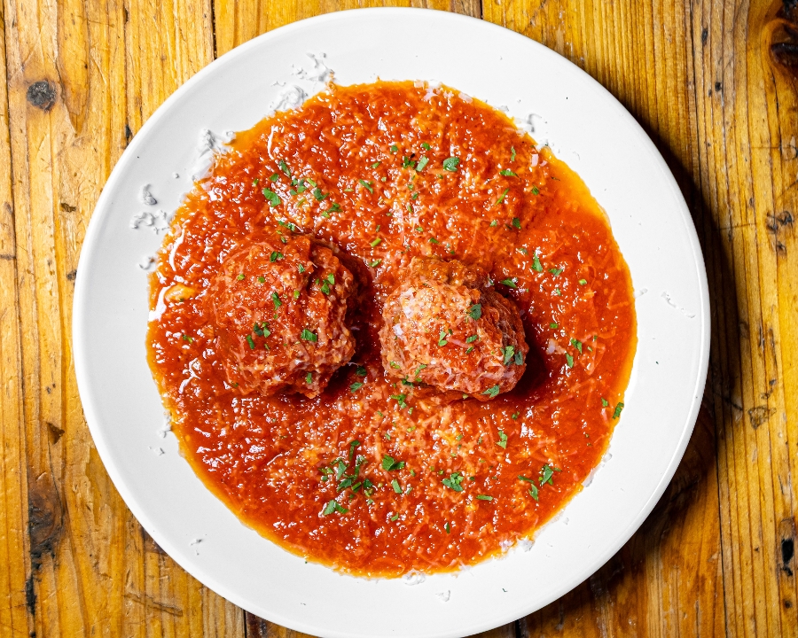 Grass Fed Meatballs.