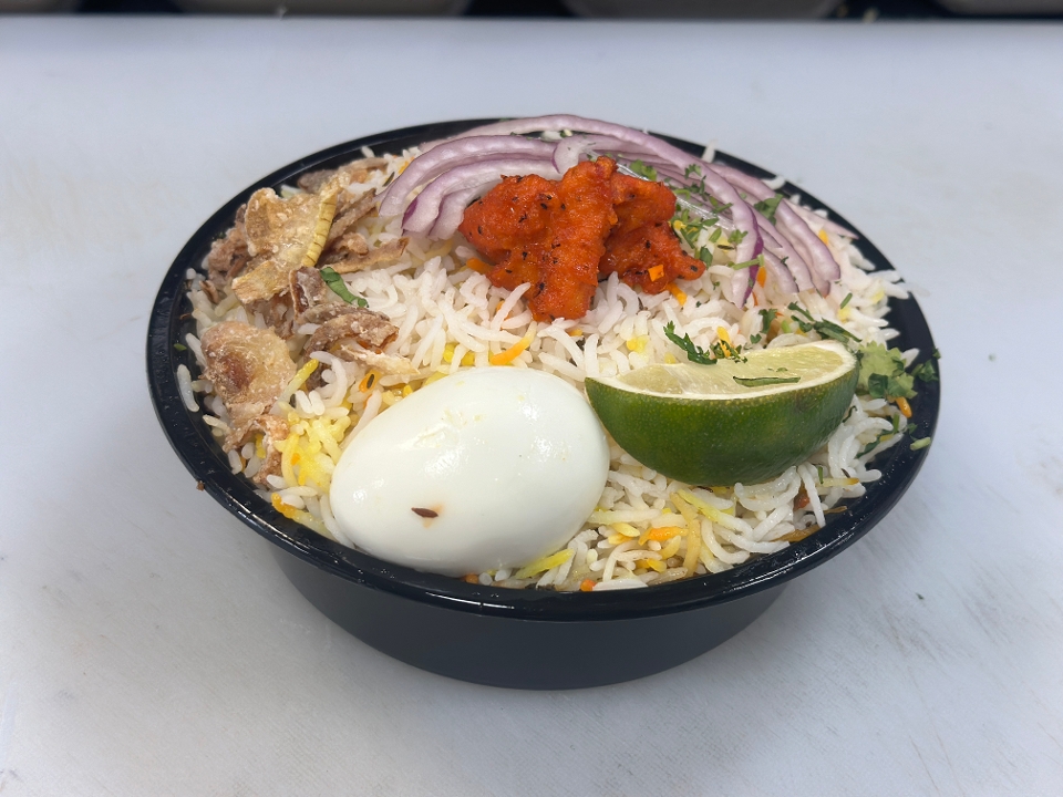 Special Boneless Chicken Biryani.