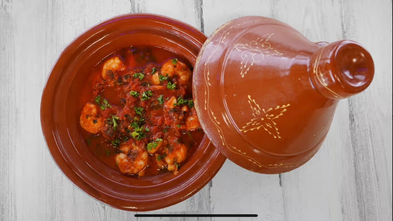 Shrimp Tagine.