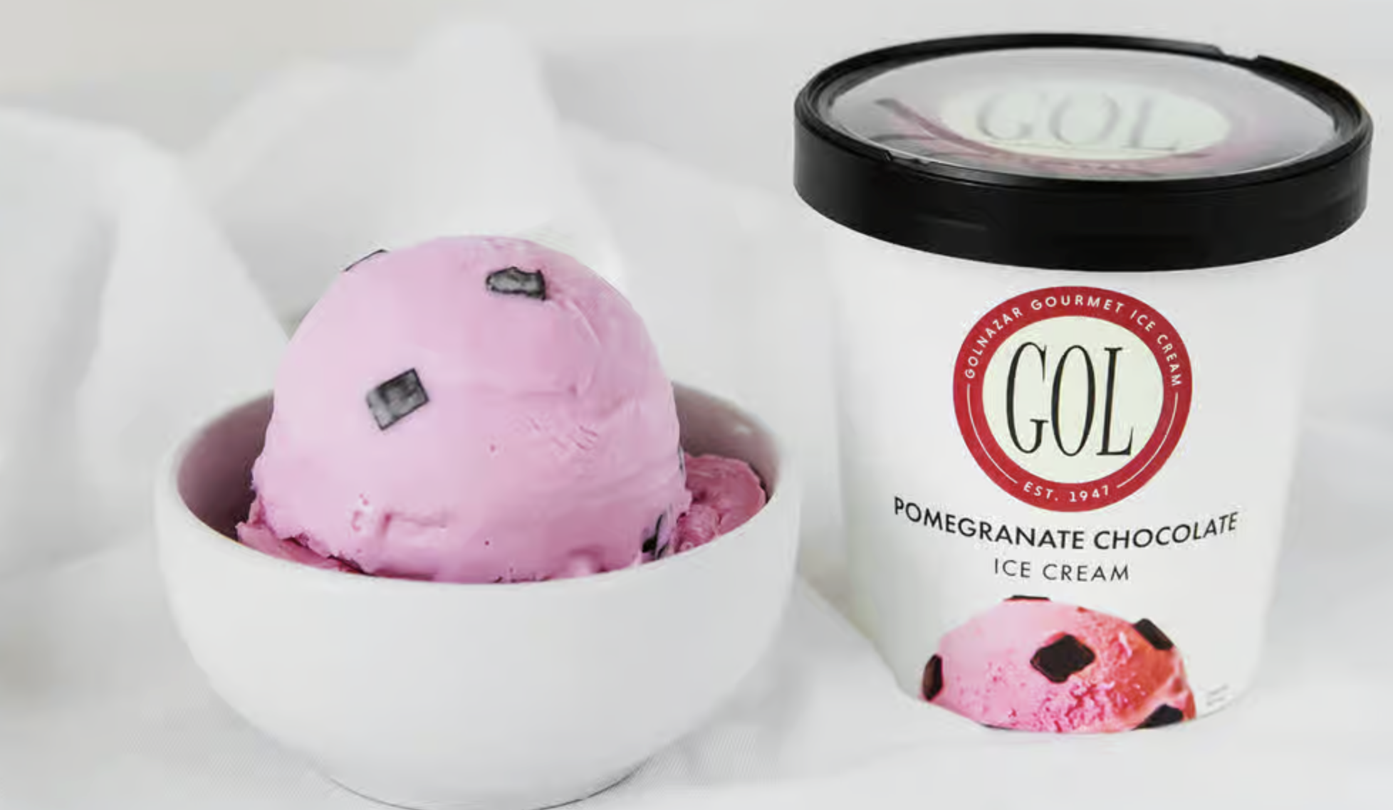 Pomegranate Ice Cream by GOL.