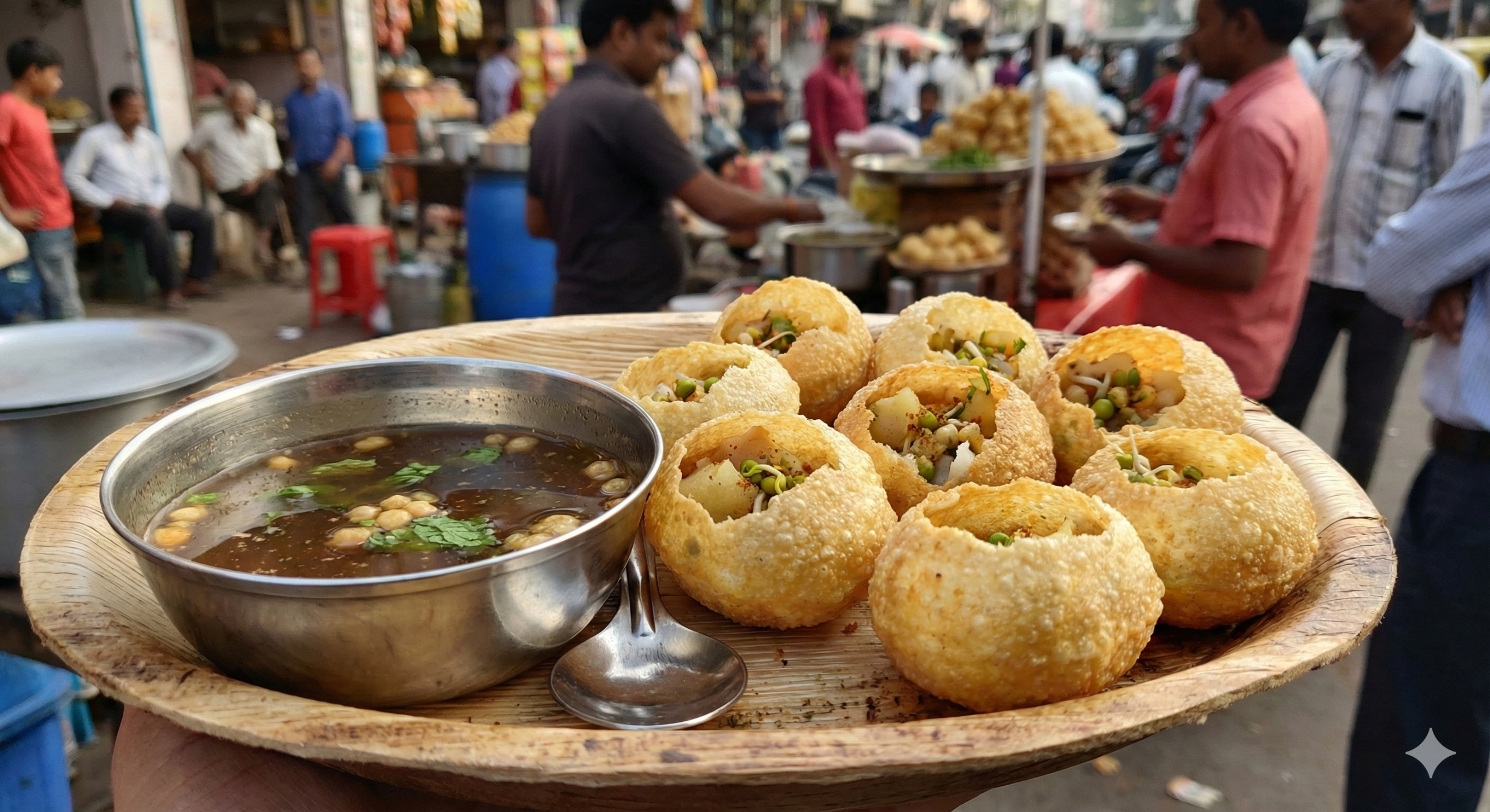 Pani Puri (8 Pcs).