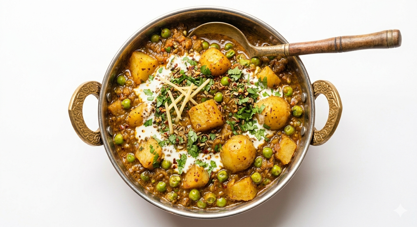 Aloo Mattar.
