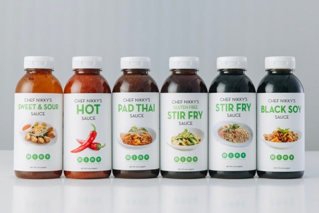 Bottle of Sauce Package (6 Sauces).
