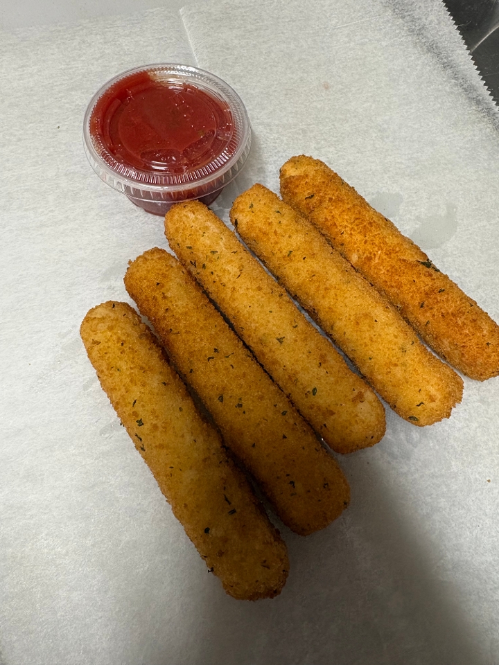 Breaded Mozarella Sticks.