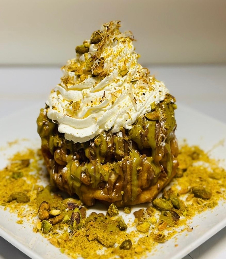 *NEW* Dubai Chocolate Funnel Cake.