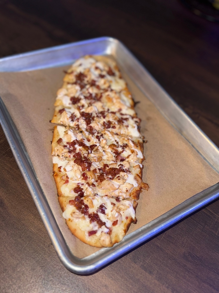 Chicken Bacon Ranch Flatbread.