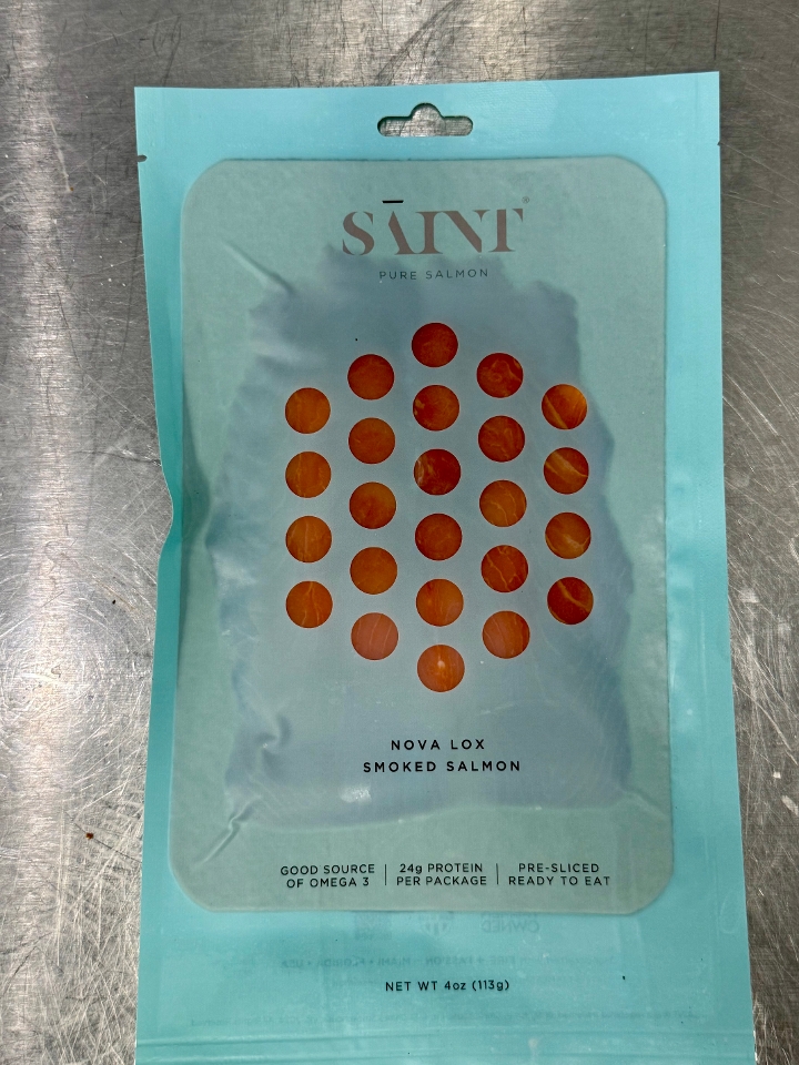 Saint Nova Smoked Salmon.