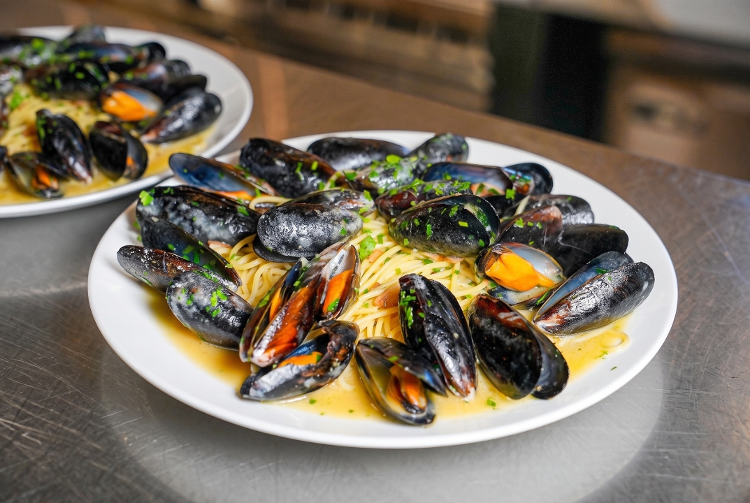 Pasta with Mussels.