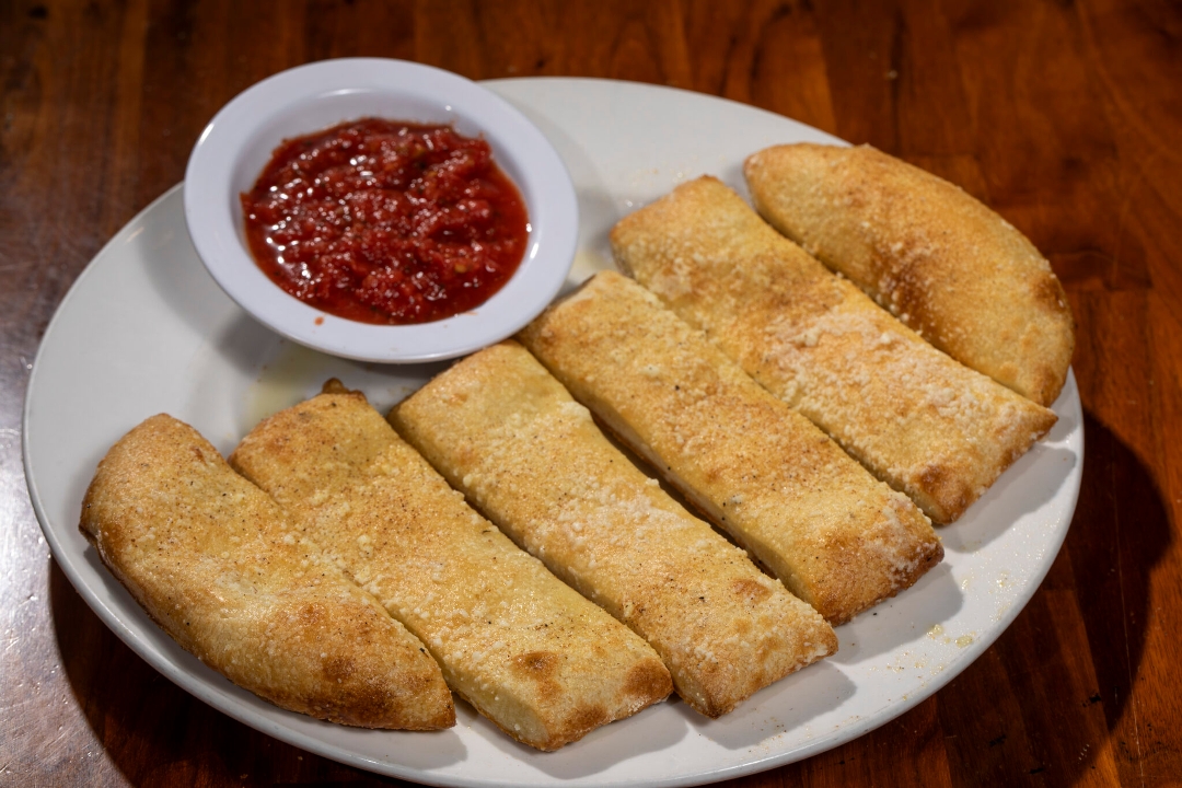 Garlic Parmesan Breadsticks.