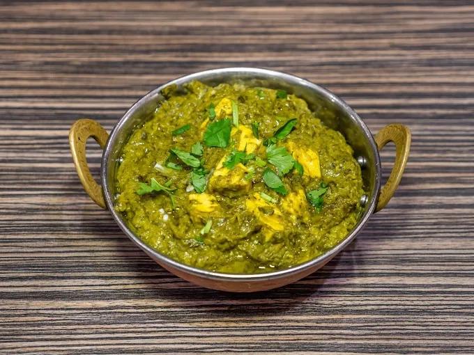 Saag Paneer.