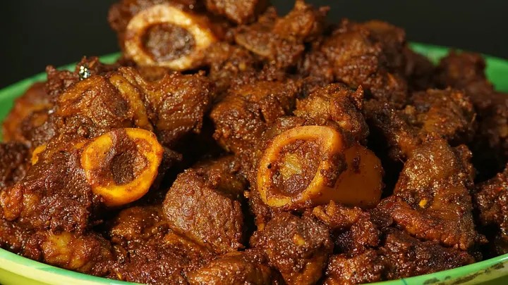 Mangaluru Mutton Roast.