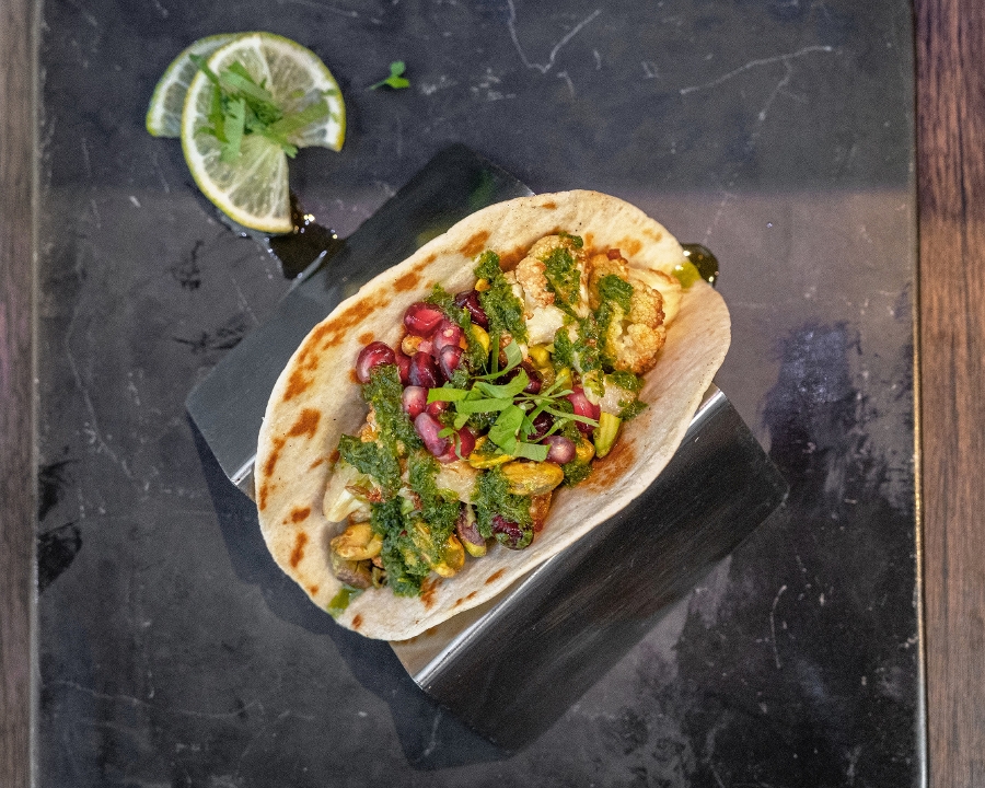 CAULIFLOWER TACO.