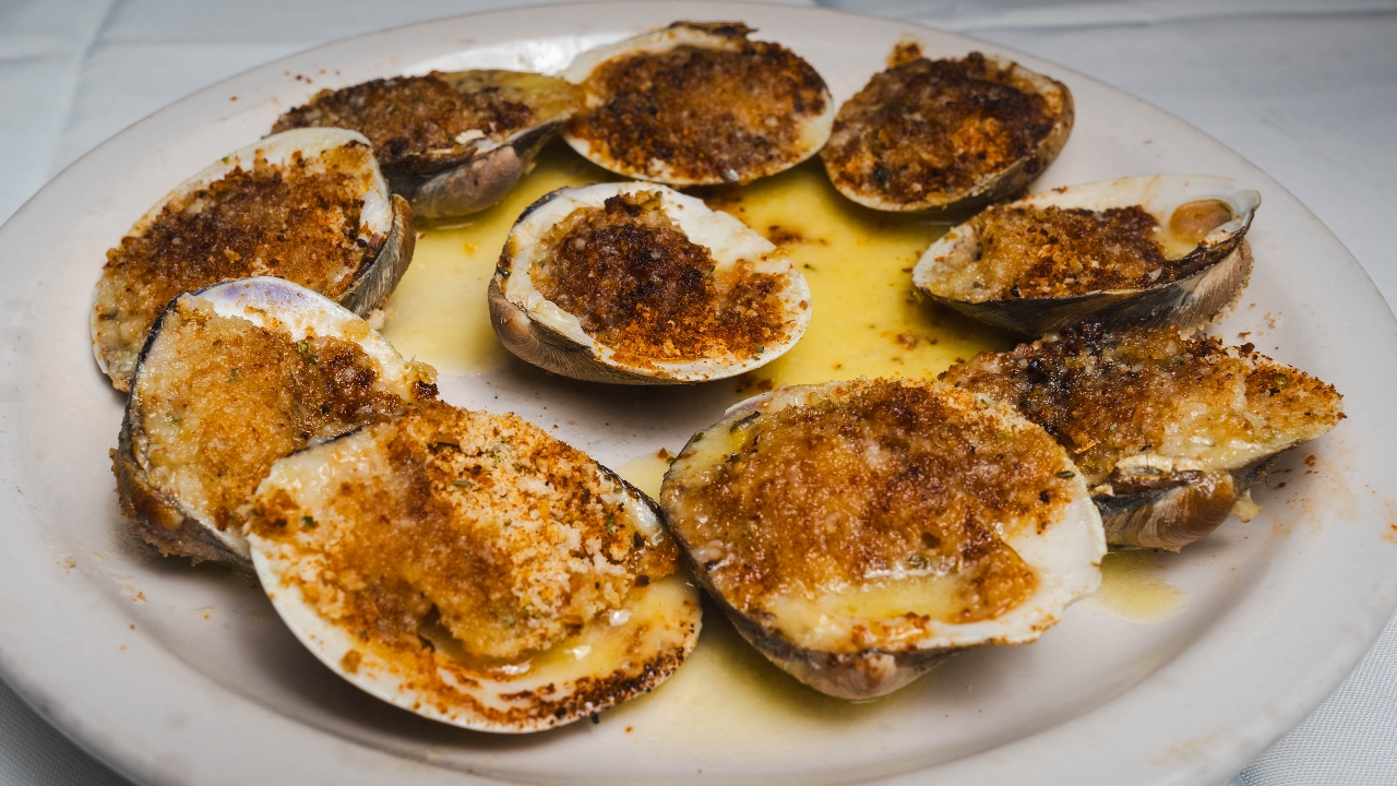 Clams Oreganata.
