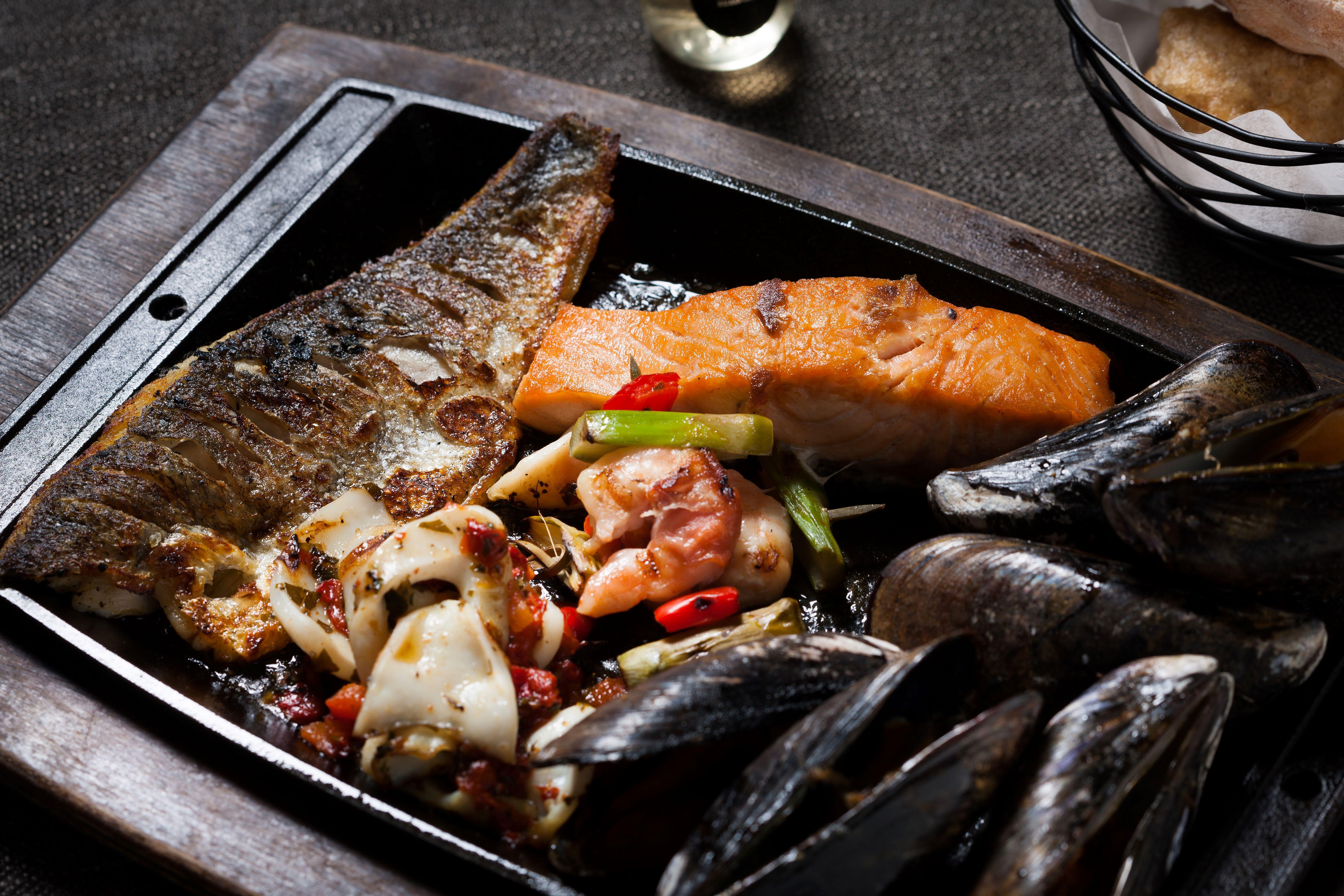 Seafood From the Grill.