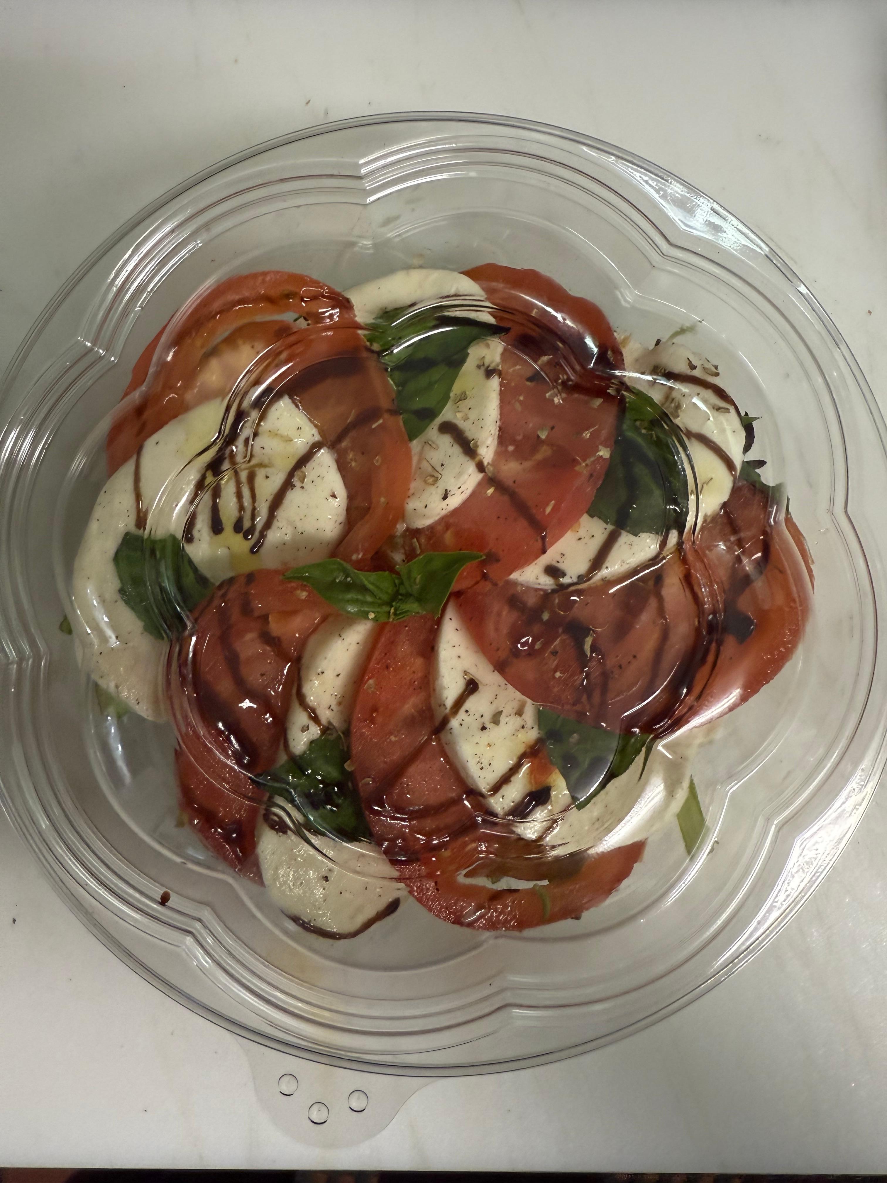 Side Caprese Salad.