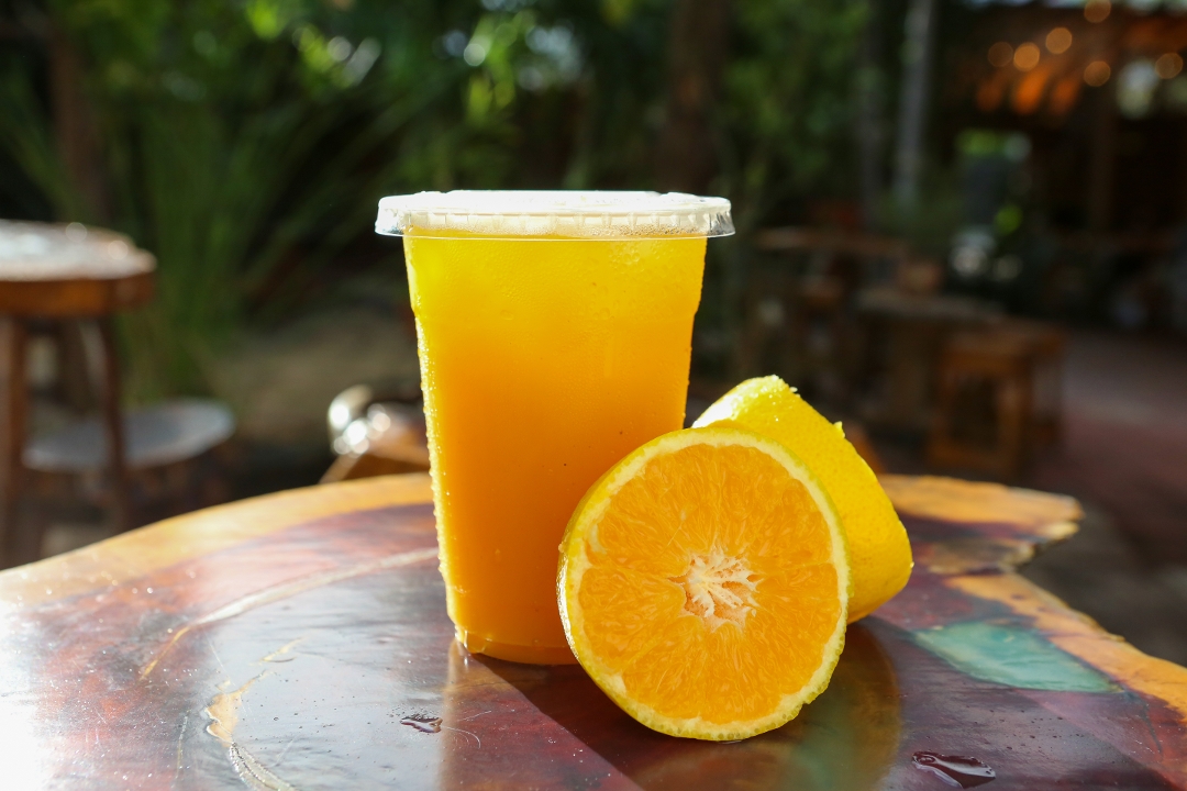 Fresh Squeezed Orange Juice.